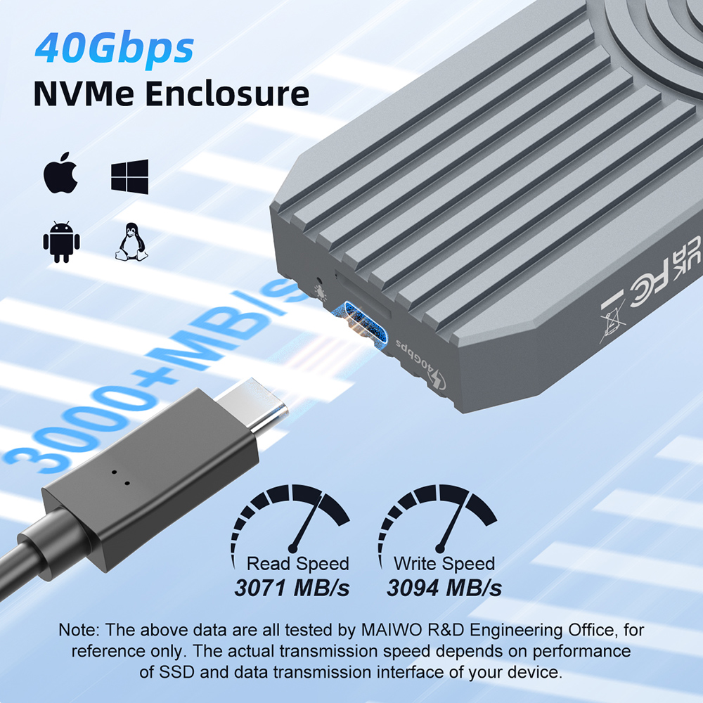 MAIWO-Boîtier de disque dur ex - 8Tb M2 Nvme Ssd avis et prix