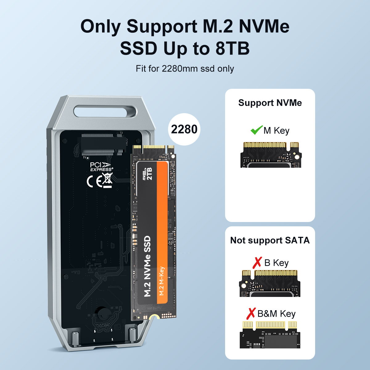 Boîtier externe MAIWO 40 Gbps  - Usb4 40Gbps External Ssd 8Tb avis et prix